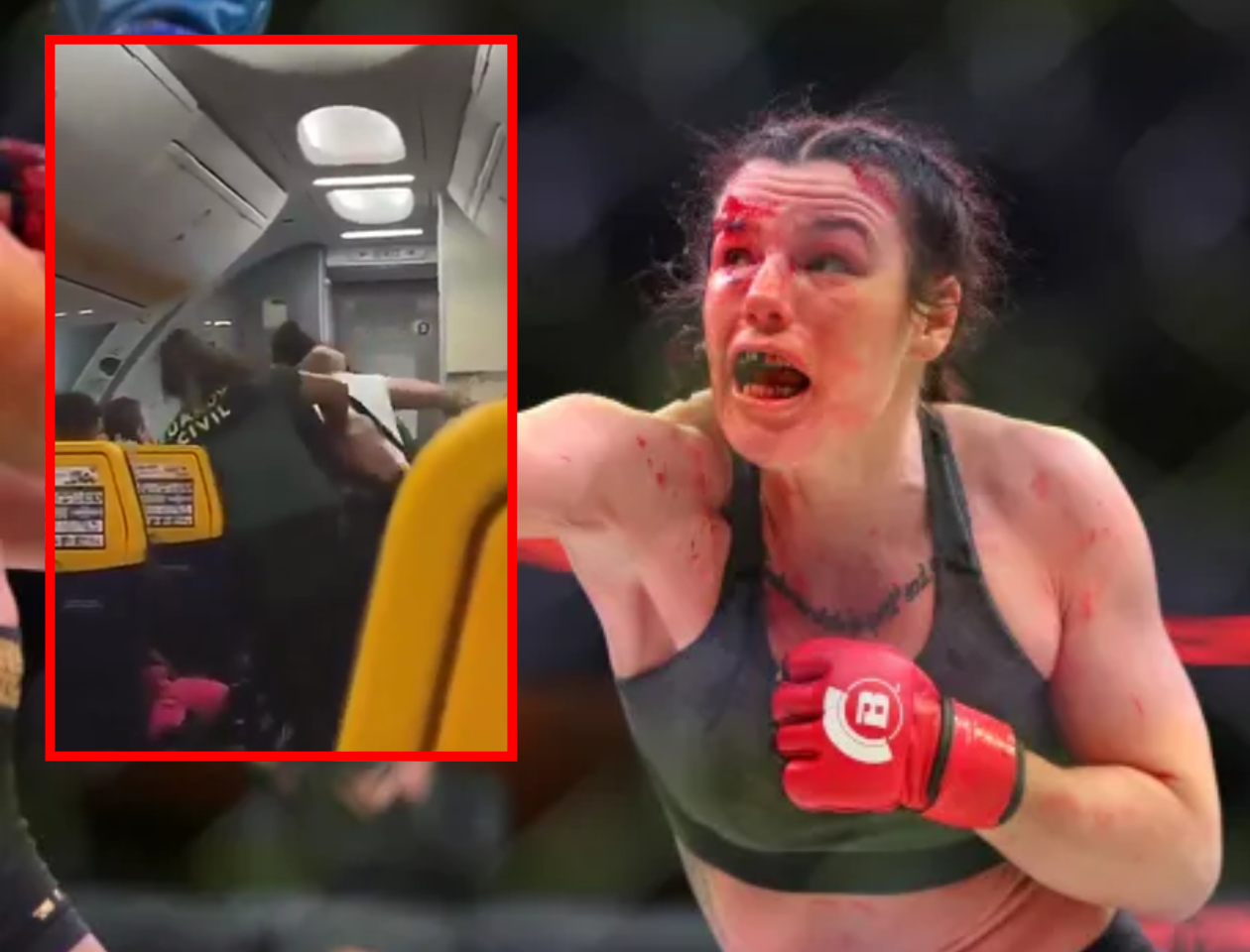 WATCH: MMA Fighter Sinead Kavanagh Arrested for Assaulting Police During Ryanair Flight Meltdown